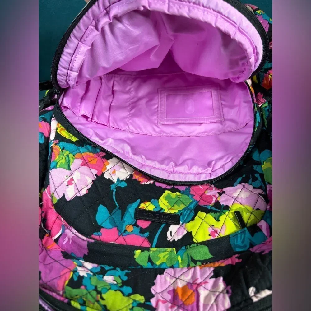 Vera Bradley Hilo Meadow Essential Compact Backpack